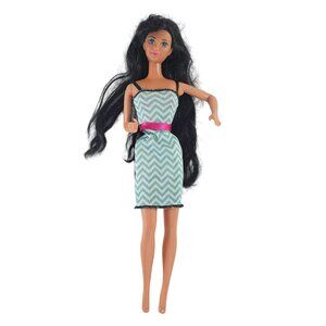 Vintage Kira Barbie Doll 1980 Head 1966 Body Redressed Malaysia Mattel